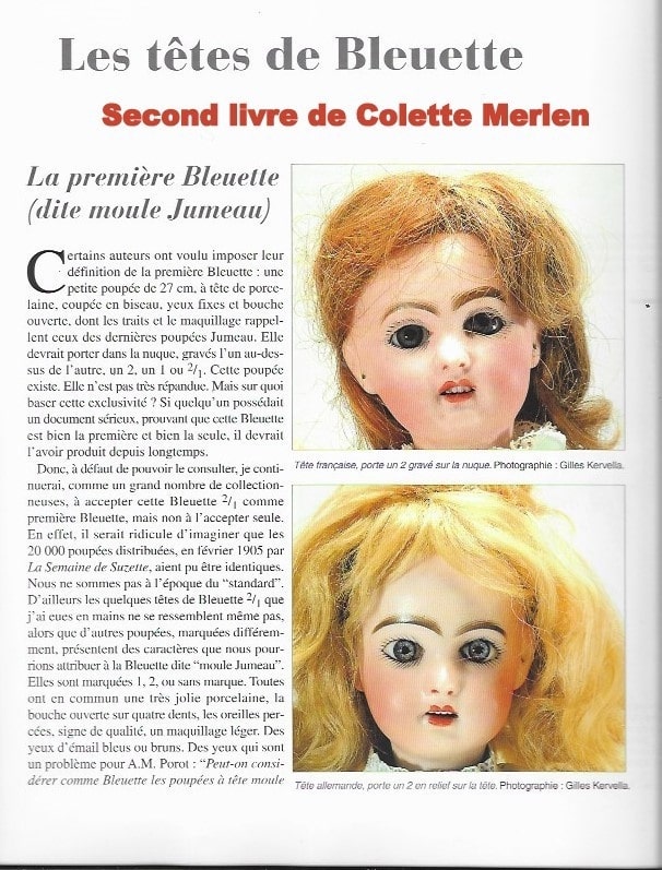 Colette de Jesmar - poupées corolle
