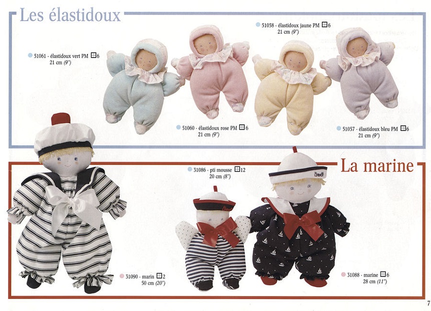 Ensemble Marin Pour Poupée Ancienne – Vêtements Miniatures