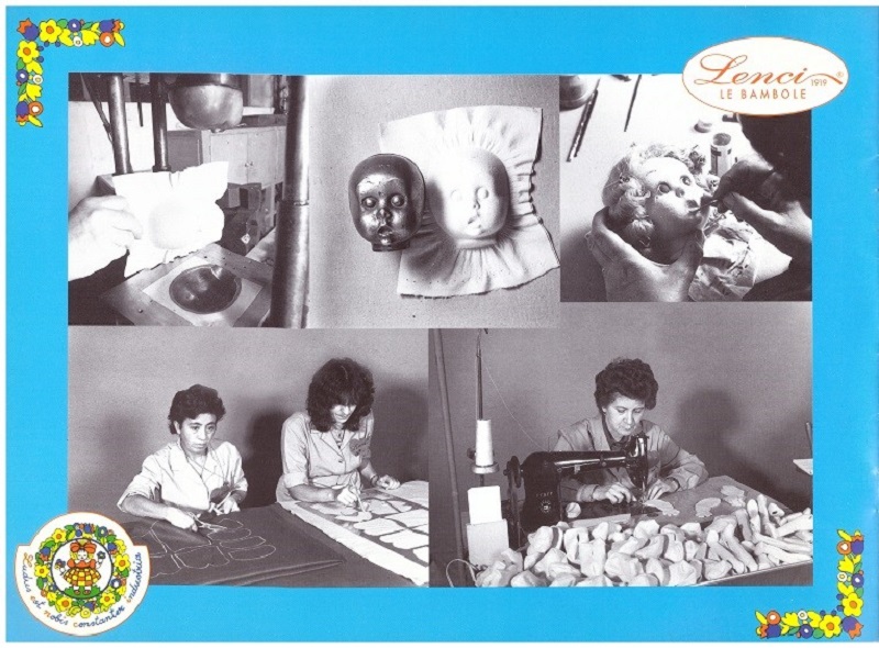 Garçon poupée Lenci en Tissu Vintage en boîte, Aldo, 1986 - France