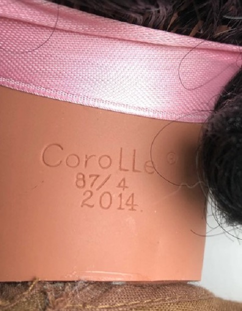 ANCIEN POUPÉE COROLLE avec sa robe et son panty ornés de dentelle EUR 19,90 - FR