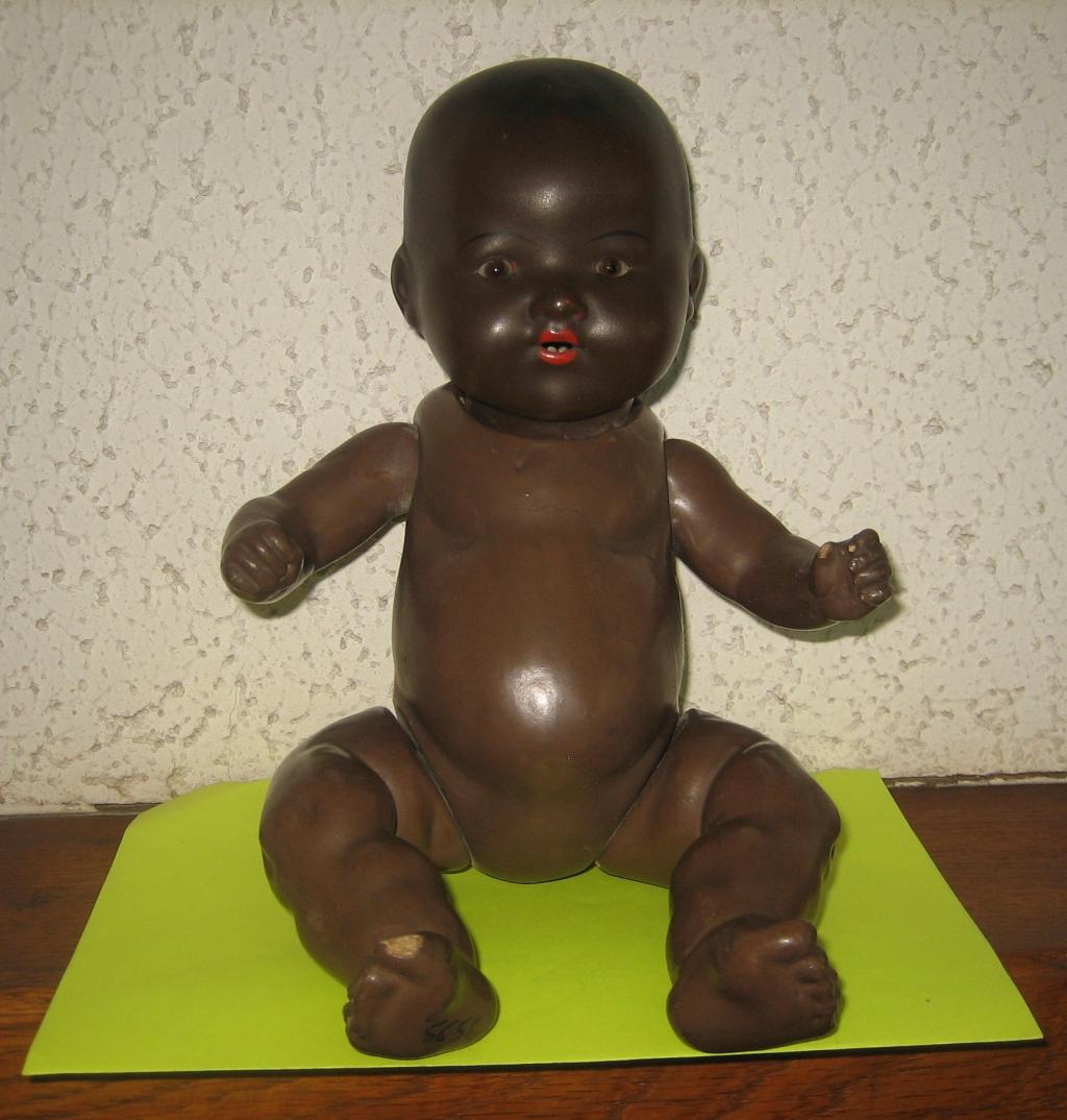 Poupée Ancienne Armand Marseille – Bébé Caractère Noir – Collection