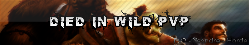 Ysonde - Dield In Wild PvP Index du Forum