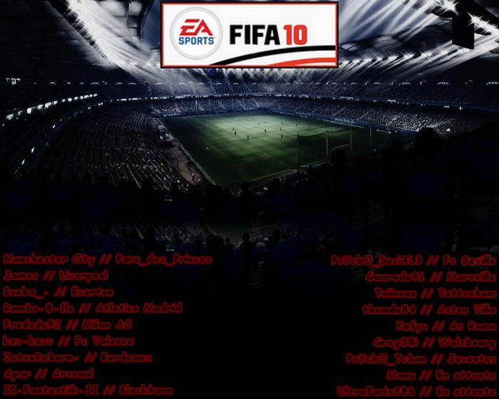 tournoi fifa10 Index du Forum