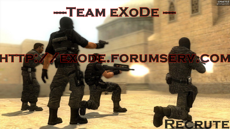 Team ExoDe Index du Forum