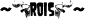 ~{rois}~