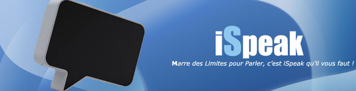 iSpeak Index du Forum