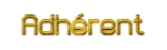 Adhérent