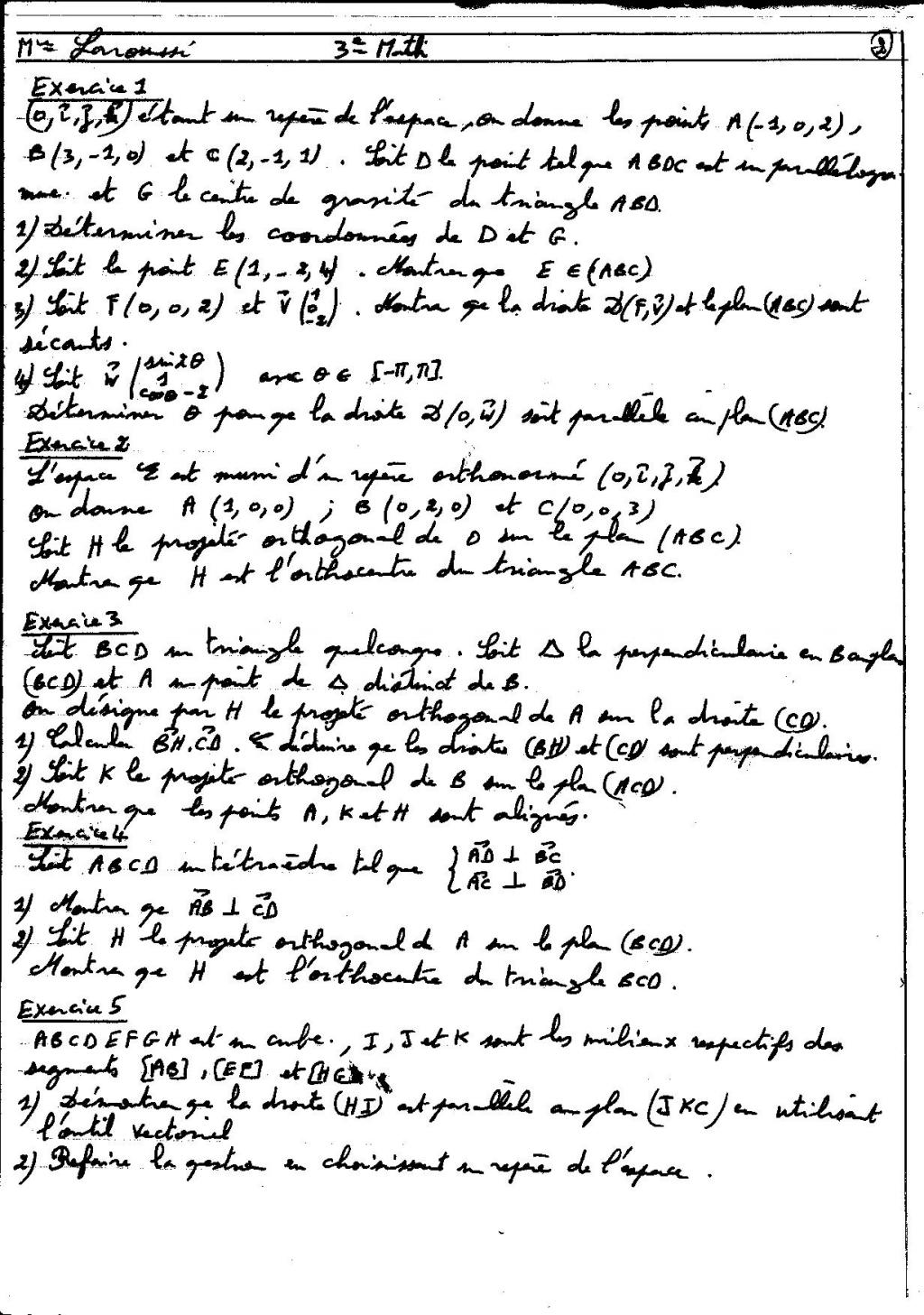 devoir math 7eme