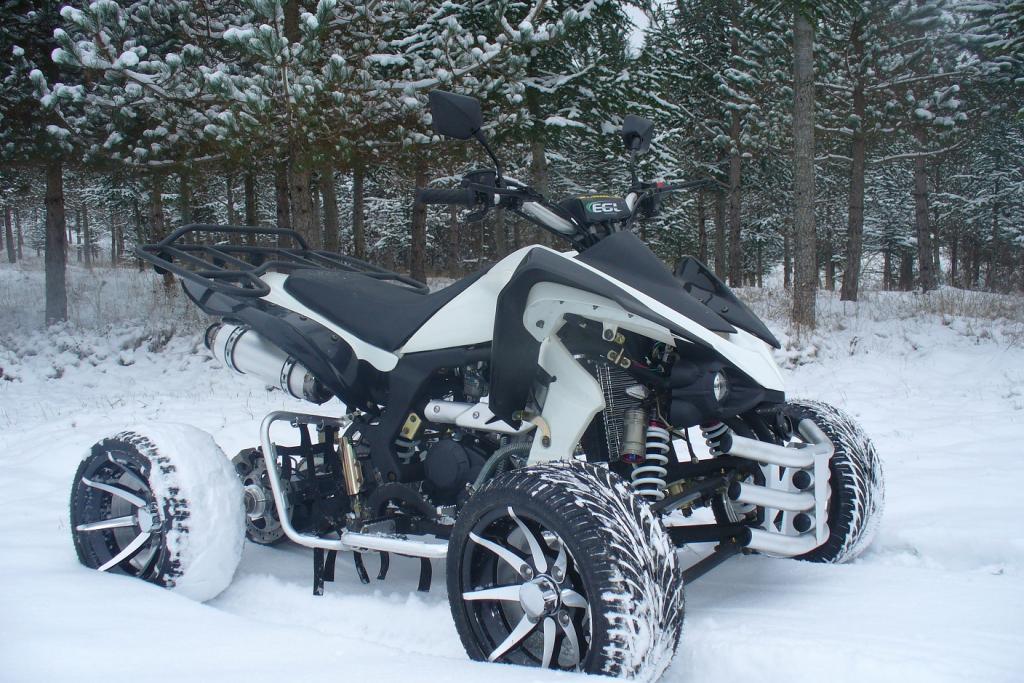 CHINESE QUAD CONCOURS la plus belle photo avec un quad dans la neige