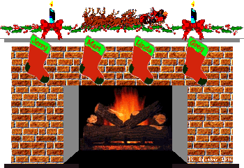 -cheminée noel-