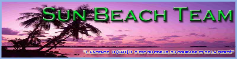 SUN BEACH TEAM Index du Forum