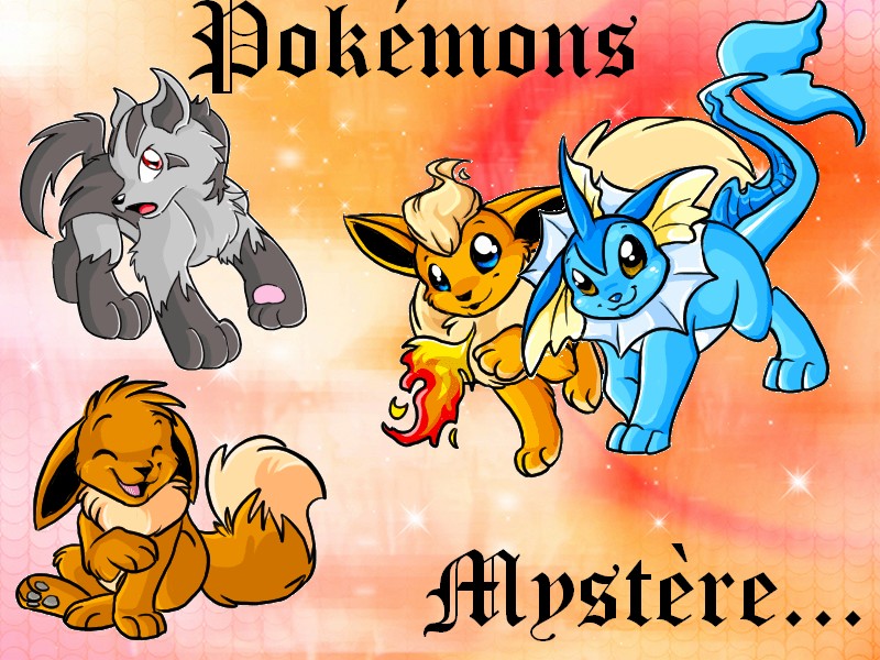 Pokémon Mystère Index du Forum