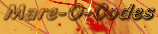 Mare au codes Index du Forum