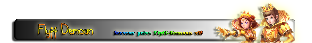 bienvenue sur flyff-demoun ! Index du Forum