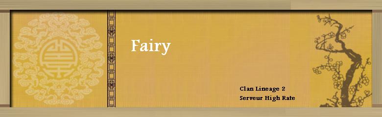 Fairy Index du Forum