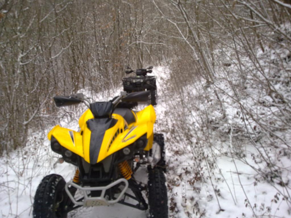 CHINESE QUAD CONCOURS la plus belle photo avec un quad dans la neige