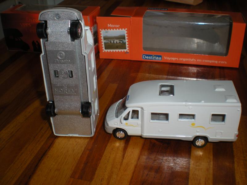 Fiat - Ducato Camping Car - Norev - 1/43 - Voiture miniature