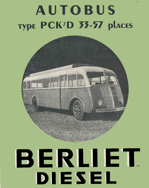 autocar et autobus :: Berliet PCK 7 D