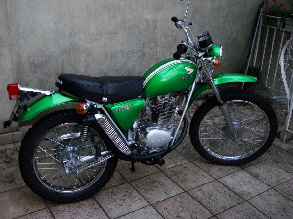 Honda 125 sl 1974 occasion #6