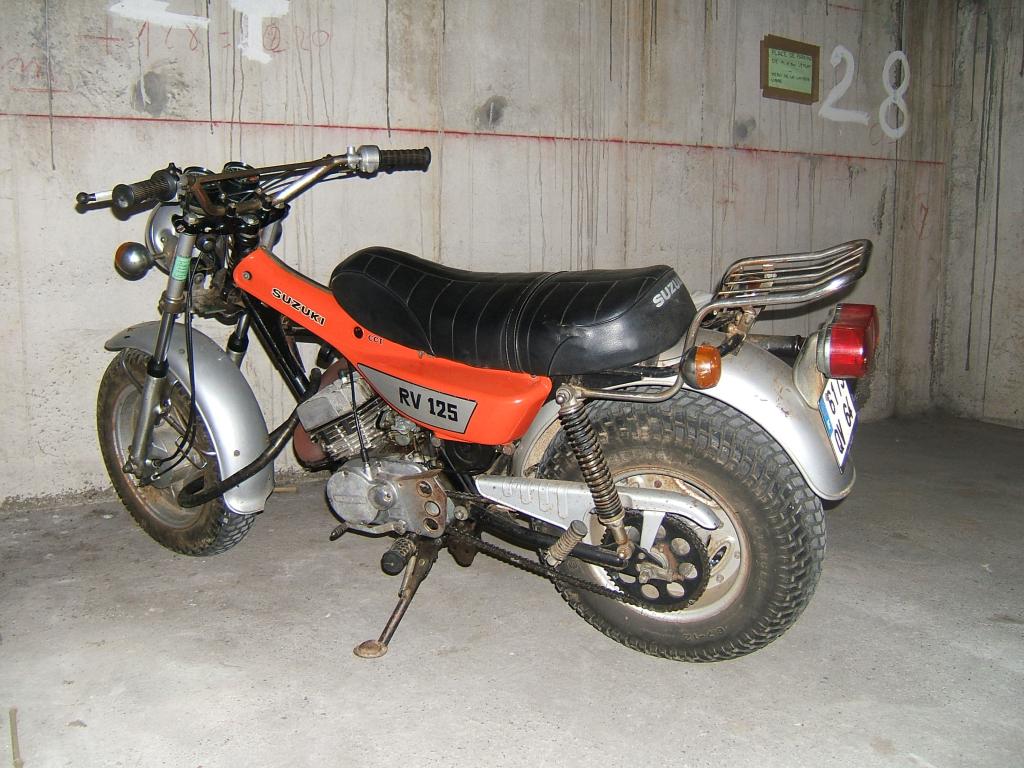 Suzuki Vanvan Club Topo Rv 125 1976