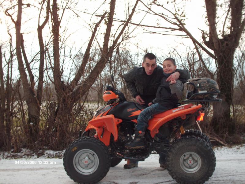 CHINESE QUAD CONCOURS la plus belle photo avec un quad dans la neige