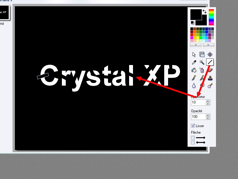 RedHack [Tuto Photofiltre] Effet sur Texte