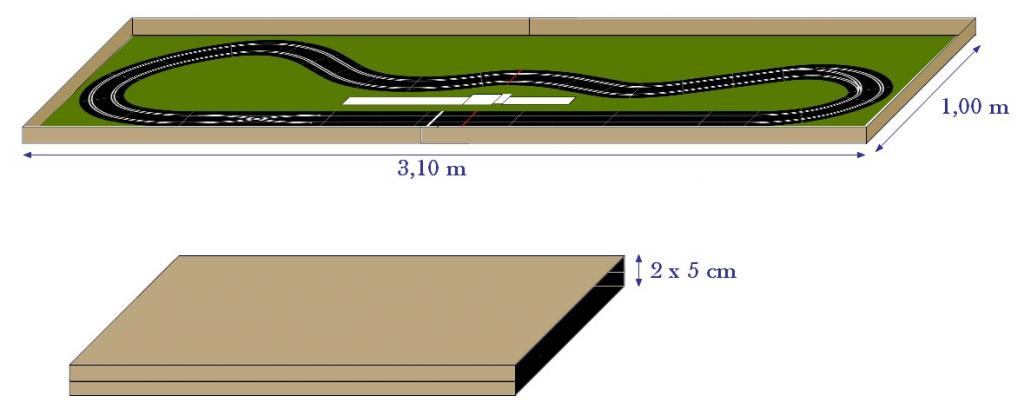 Schema circuit scalextric