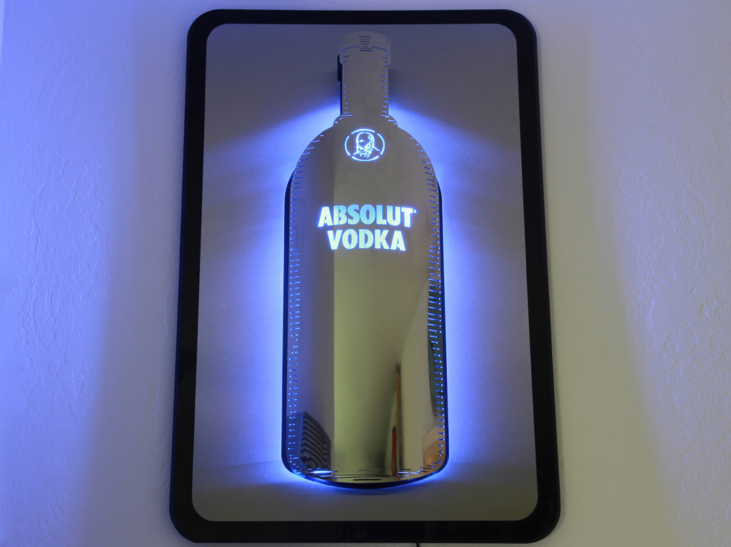 Absolut vodka cheap neon sign