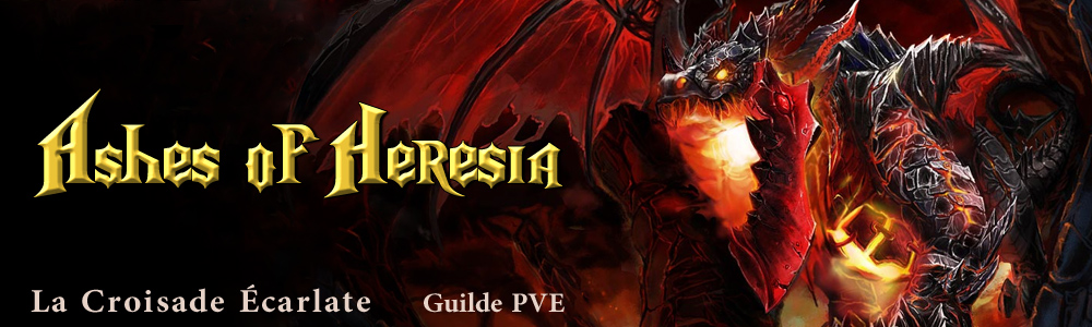 Ashes of Heresia Index du Forum