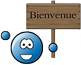 bienvenue bleu