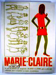 RARE Poupée mannequin vintage Marie Claire Italocremona blonde