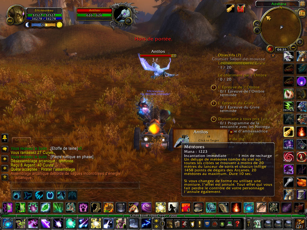 rencontre joueur de wow