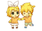 Rin and Len are so cute !