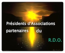 Présidents d'associations partenaires RDO