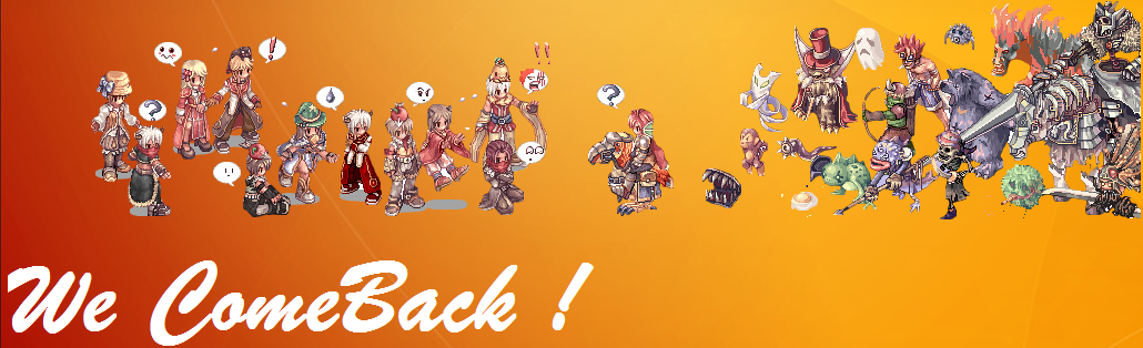 ComeBack Index du Forum