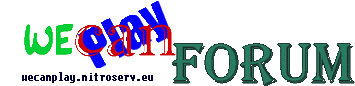 le forum de wecanplay Index du Forum
