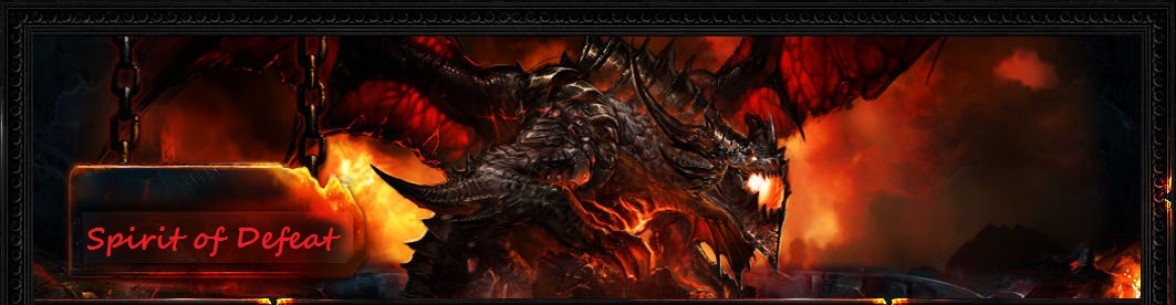 spirit of defeat Index du Forum
