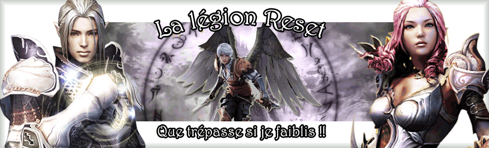 RESET Index du Forum