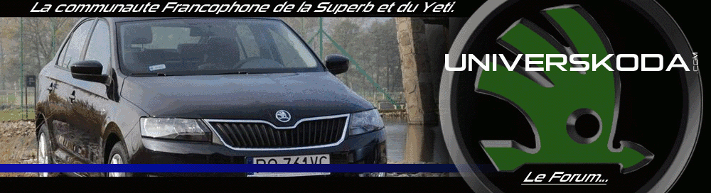 FORUM SKODA SUPERB & YETI - BIENVENUE A BORD, INSTALLEZ VOUS ET BONNE ROUTE... Forum Index