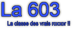 Cours des 603 de pem Index du Forum