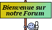 bienvenue sur notre forum
