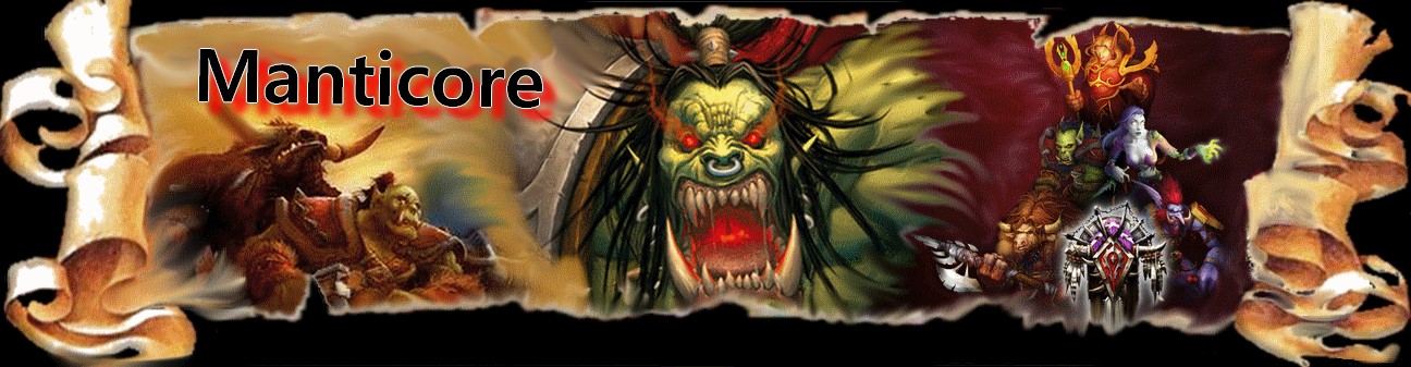 guilde Manticore Index du Forum