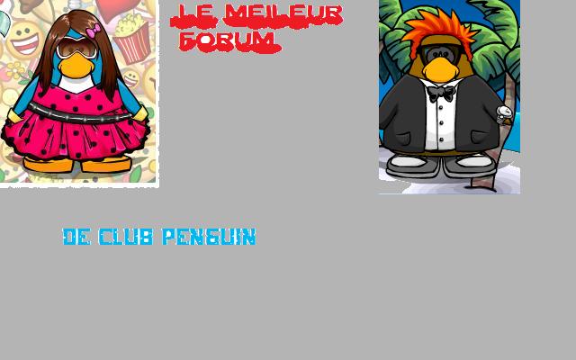 Le meilleur forum de Club Penguin Index du Forum