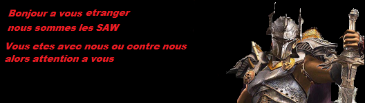 les saw sont a votre porte Index du Forum