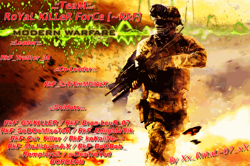 royal killer forces ! Index du Forum