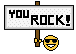 You rock