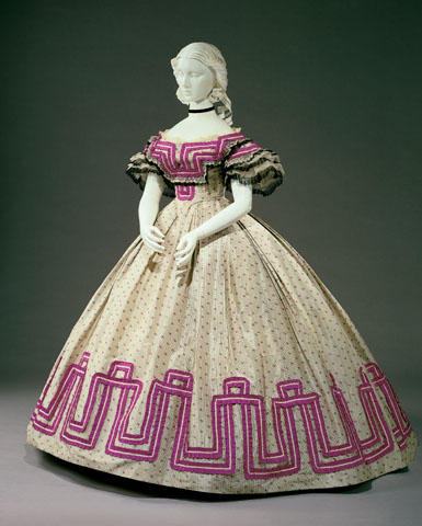 robe de bal 1861