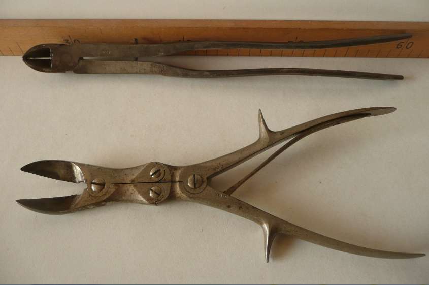 Pinces Coupantes Todd's N°0 – Maréchal-ferrant, Extrémité 15 Lames Amovibles, USA