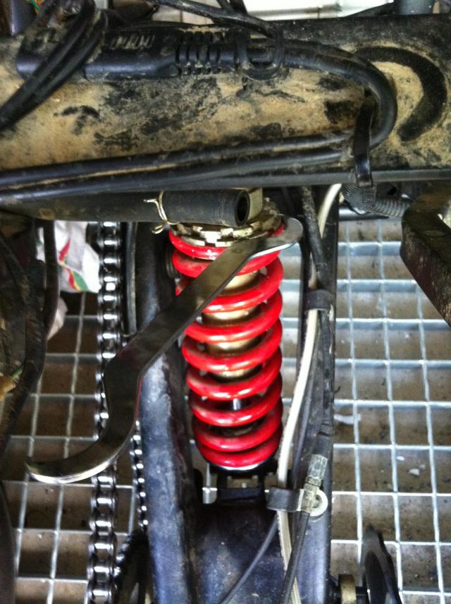 Reglage amortisseur quad shineray