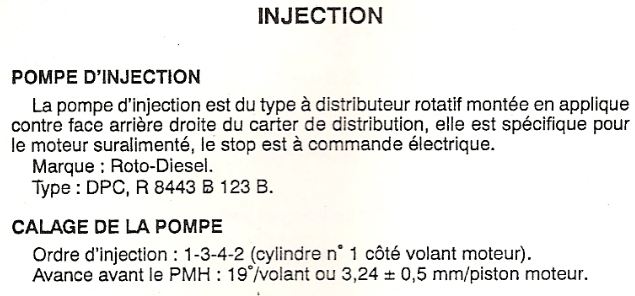 Reglage culbuteur j5 td